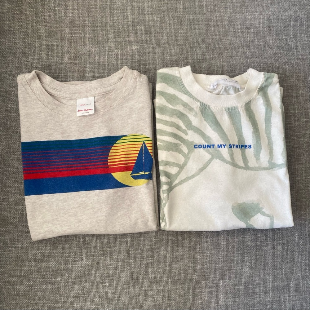 Boys T-shirts. Size 6-7